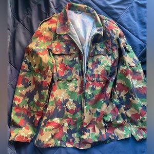 Military Surplus Camo Jacket